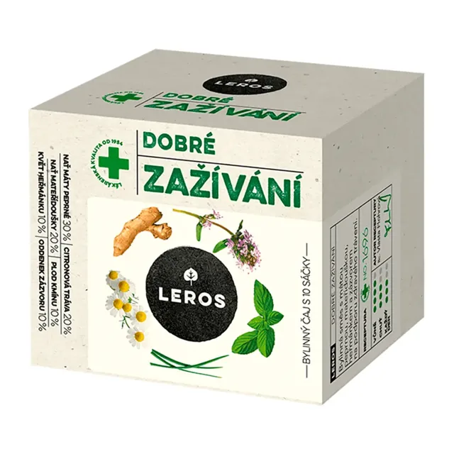 Leros Bylinný čaj Dobré zažívání 15 g