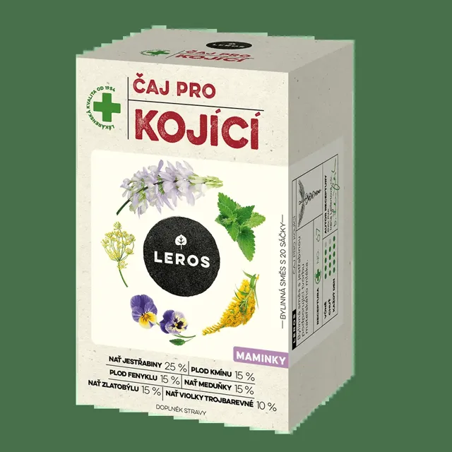 LEROS Čaj pro kojící + BIO 20x2g