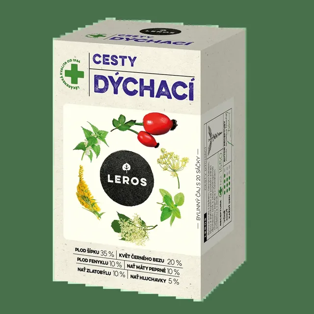 LEROS Cesty dýchací 20x1,5g