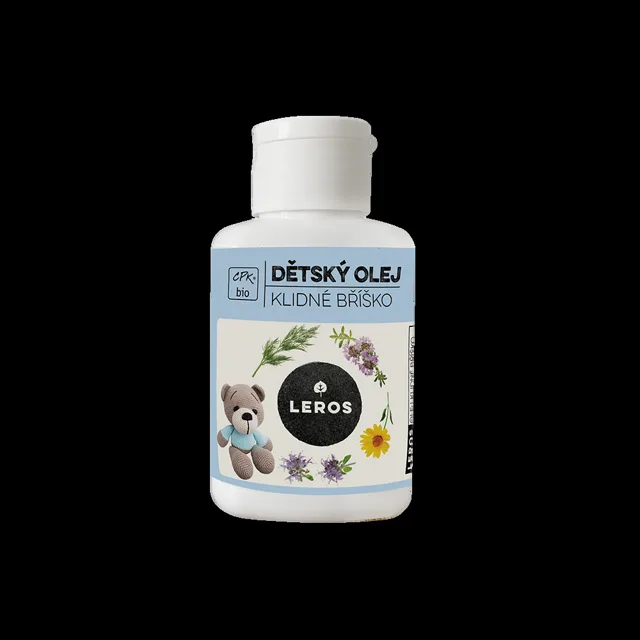 LEROS Dětský olej klidné bříško 60 ml