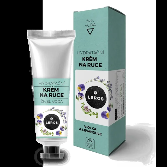 Leros hydratační krém na ruce živel Voda 50 ml