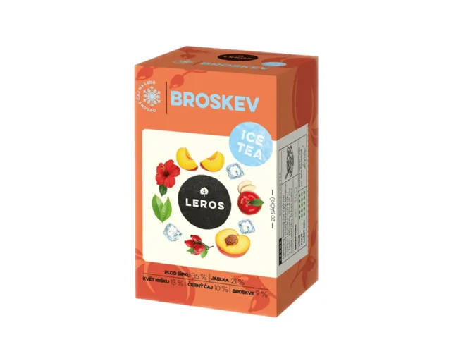 LEROS Ice Tea broskev 20x2.2g