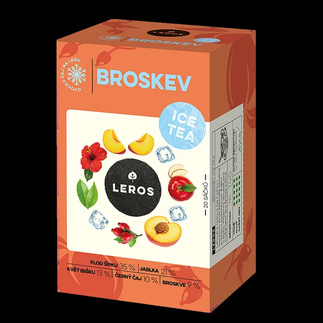 LEROS Ice tea broskev čaj 20 sáčků