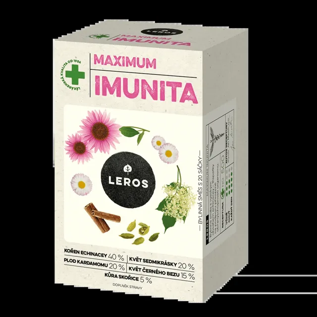 Leros ImunitaMAX Echinacea&Sedmikráska 20 x 1.2 g