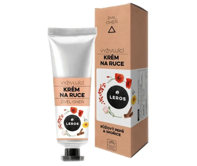 Leros Krém na ruce BIO - Živel oheň 50 ml