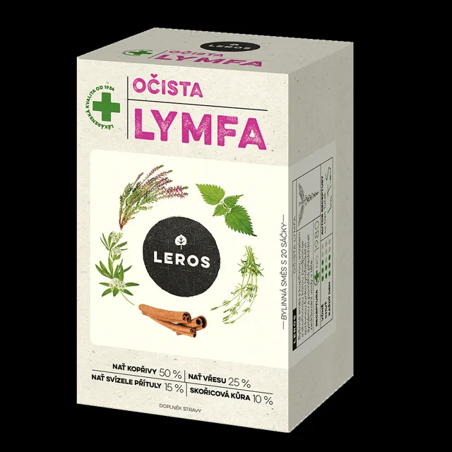 LEROS Očista lymfa 20 sáčků