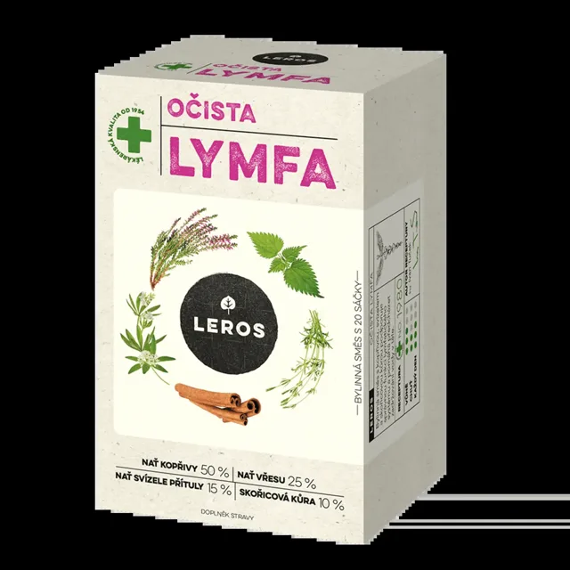Leros Očista Lymfa 20 x 1,5 g