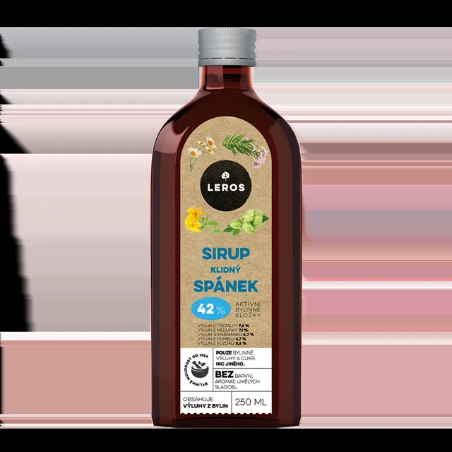 Leros Sirup Klidný spánek 250 ml