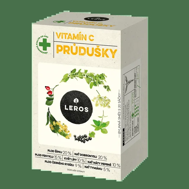 LEROS Vitamin C průdušky 20x1,5g
