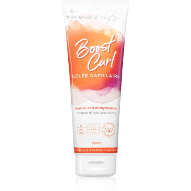 Les Secrets De Loly Boost Curl stylingový gel s hydratačním účinkem 250 ml