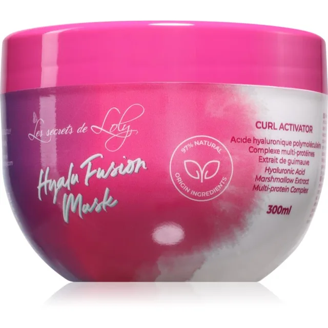 Les Secrets De Loly Hyalu Fusion Mask maska na vlasy pro aktivaci kudrlin 300 ml