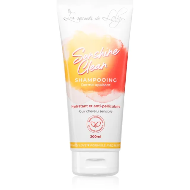 Les Secrets De Loly Sunshine Clean vyživující šampon pro citlivou pokožku hlavy 200 ml