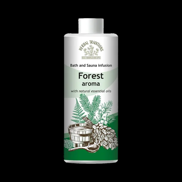 Lesní aroma do koupele, sauny a parní lázně – 500 ml – Herbal Traditions