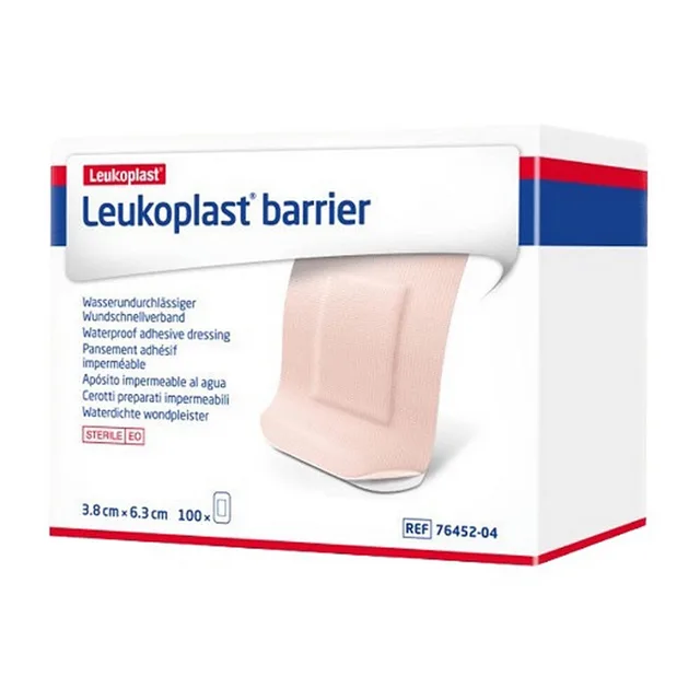 LEUKOPLAST Barrier 6,3 x 3,8cm 100 kusů