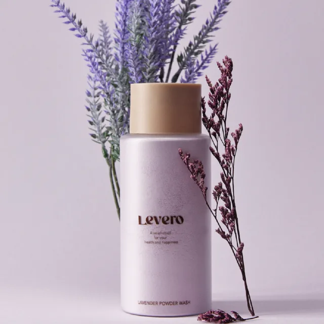 LEVERO - Power Wash Lavender - Levandulový enzymatický čisticí pudr - 200 g