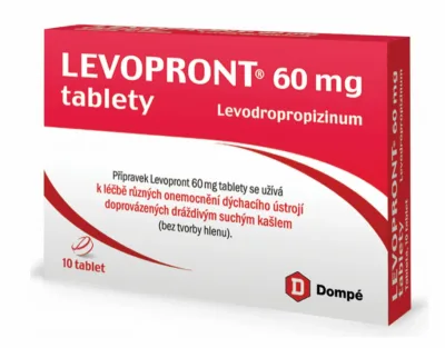 LEVOPRONT POR 60MG TBL NOB 10