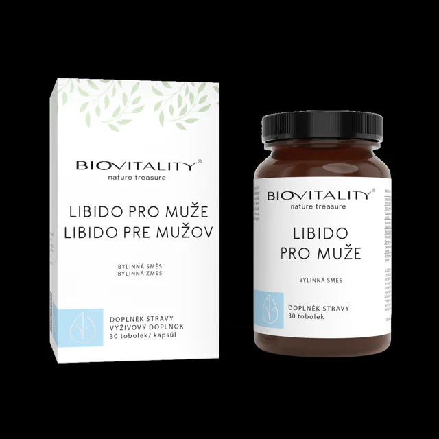 Libido pro muže – bylinný komplex – 30 kapslí – Green idea