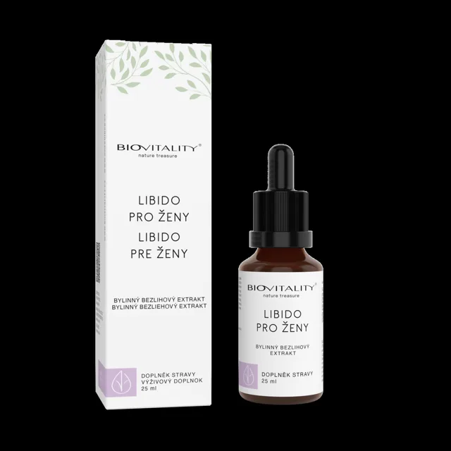 Libido pro ženy – bezalkoholová tinktura – kapky 25 ml – Green idea