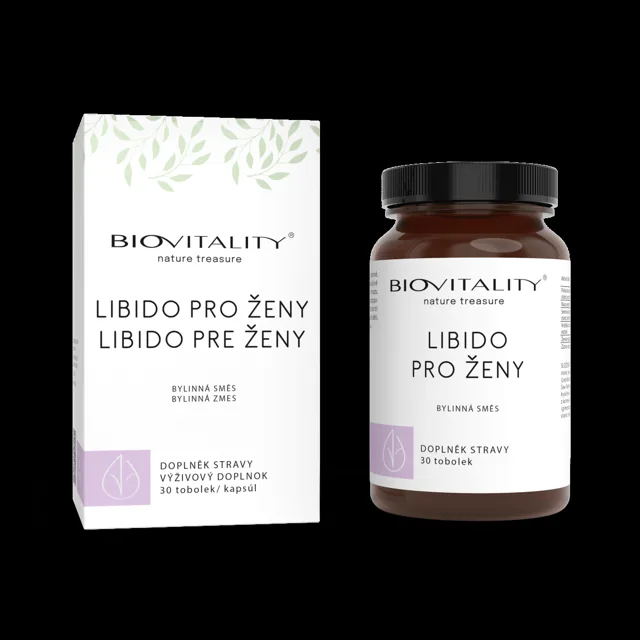 Libido pro ženy – bylinný komplex – 30 kapslí – Green idea