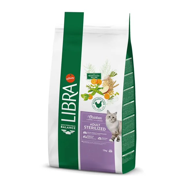 Libra Cat Adult Sterilized kuřecí - 3 kg