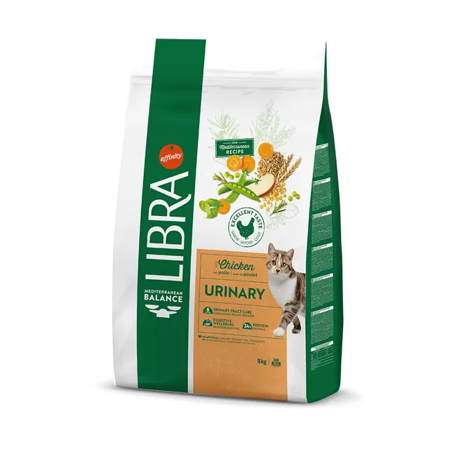 Libra Cat Urinary s kuřecím - 8 kg
