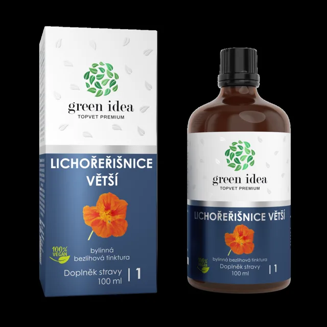 Lichořeřišnice větší – bezalkoholová tinktura 100 ml – Green idea