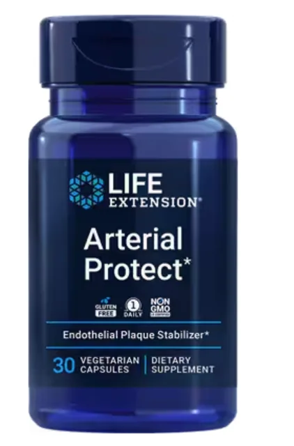 Life Extension Arterial Protect, extrakt, 30 rostlinných kapslí