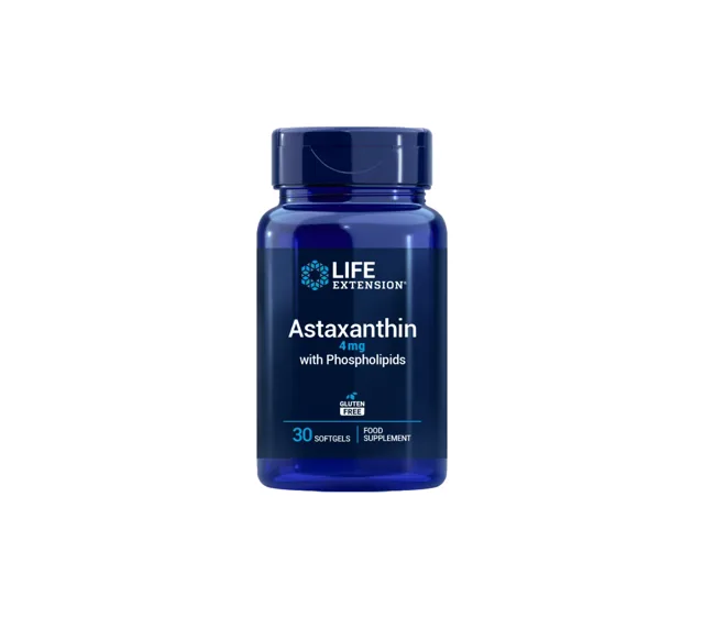 Life Extension Astaxanthin s fosfolipidy 4 mg 30 softgelů