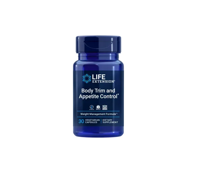 Life Extension Body Trim and Appetite Control, 30 rostlinných kapslí