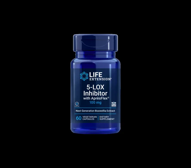Life Extension Boswellia, 100 mg, 60 rostlinných kapslí