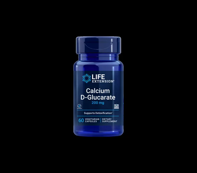 Life Extension Calcium D-Glucarate 200 mg 60 kapslí