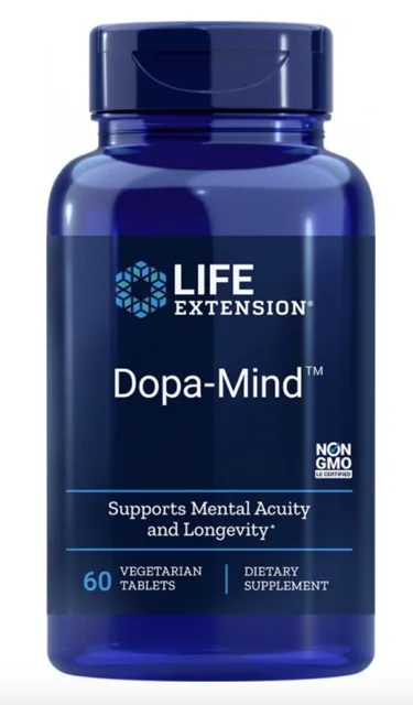 Life Extension Dopa-Mind, 60 rostlinných kapslí