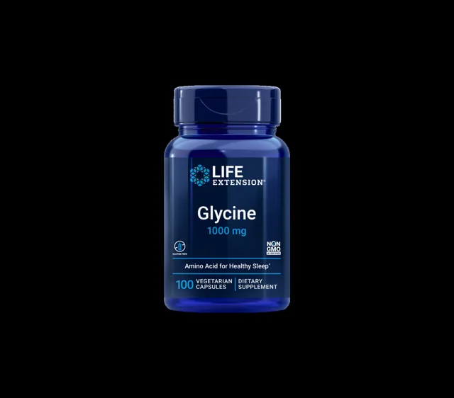 Life Extension Glycin, 1000 mg, 100 rostlinných kapslí