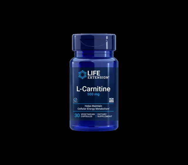 Life Extension L-Carnitine 500 mg 30 kapslí