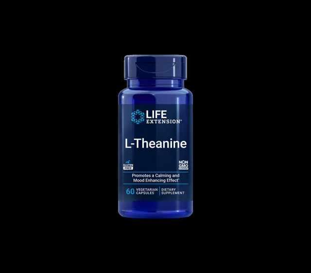 Life Extension L-Theanine 100 mg 60 kapslí