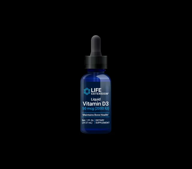Life Extension Liquid Vitamin D3 2000 IU 29 ml
