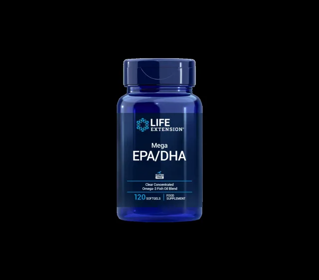 Life Extension Mega EPA/DHA EU 120 softgelů