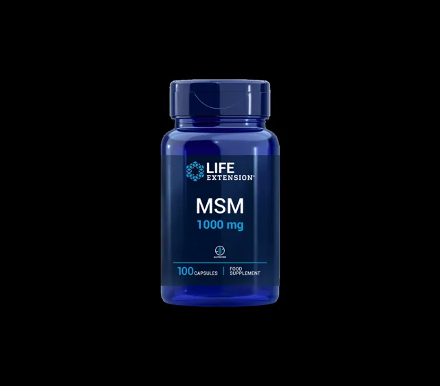 Life Extension MSM EU 1000 mg 100 kapslí