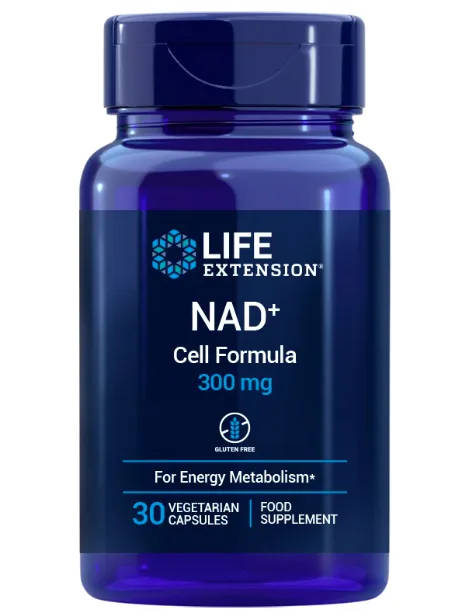 Life Extension NAD+ NIAGEN®, Nicotinamide riboside, 300 mg, EU, 30 kapslí