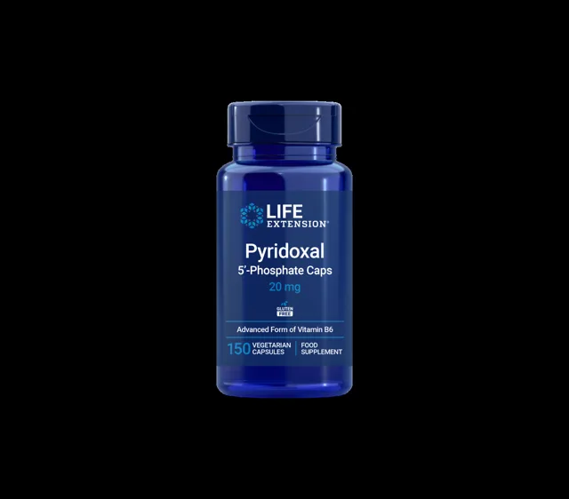 Life Extension Pyridoxal 5'-Phosphate Caps EU 20 mg 150 kapslí