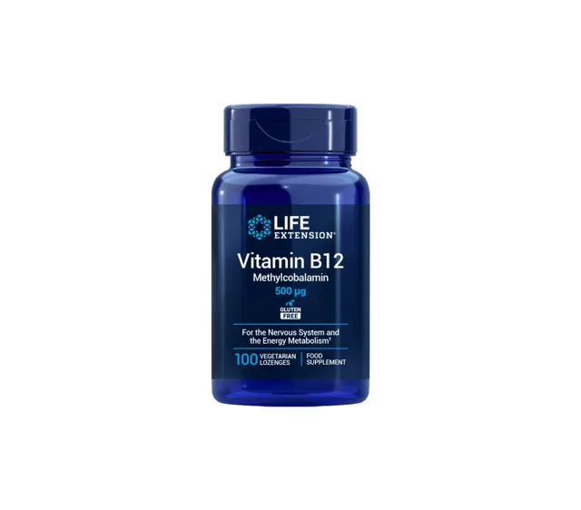 Life Extension Vitamin B12 EU 500 mcg 100 pastilek