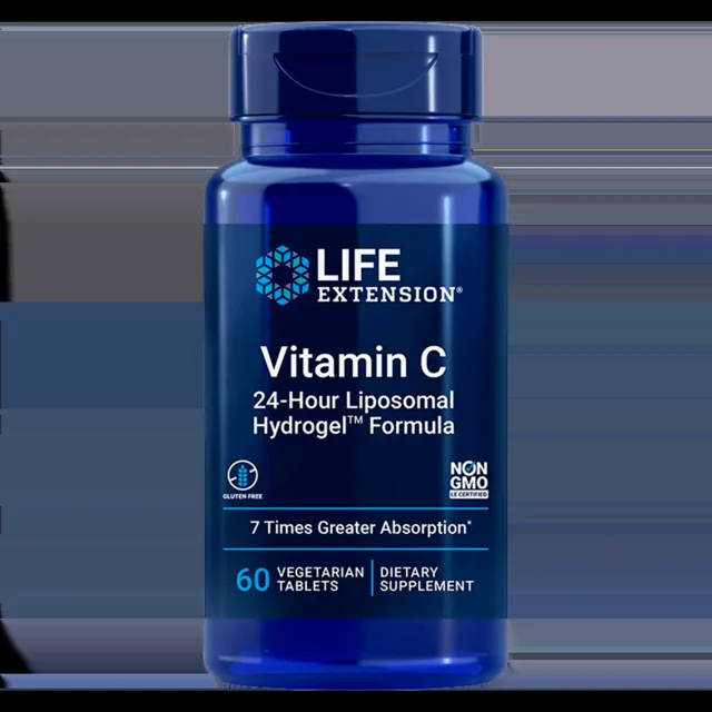 Life Extension Vitamin C 24-Hour Liposomal Hydrogel Formula - 60 tablet