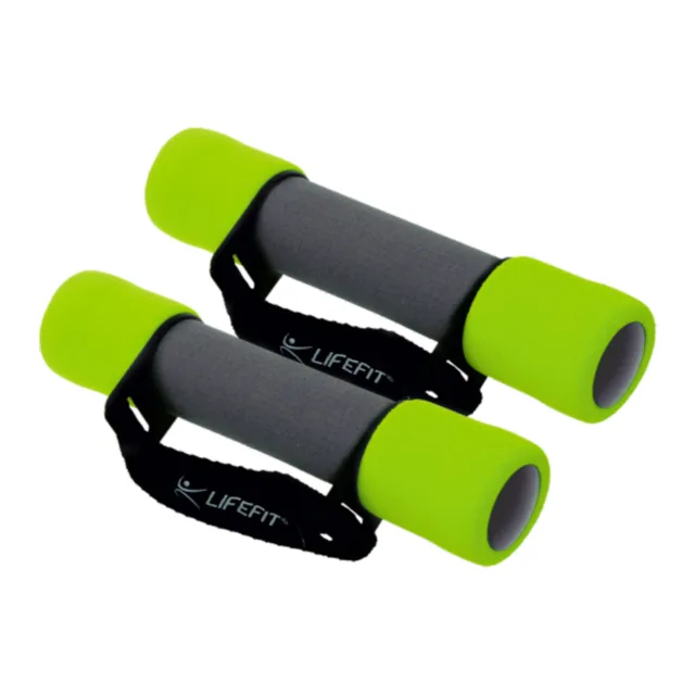 Lifefit CINKA SOFT PASEK 2x1,5kg,sv.zelena