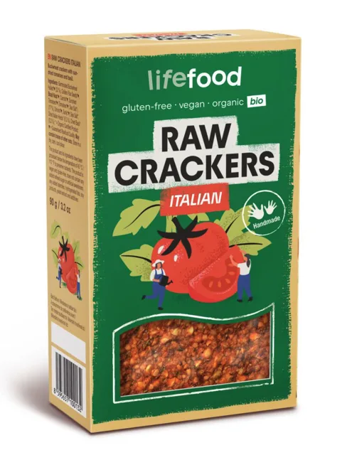 LifeFood - Life Crackers italské BIO , 90 g