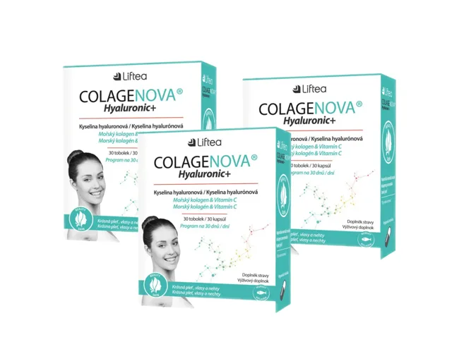 LIFTEA Colagenova Hyaluronic+ 3x30 tobolek