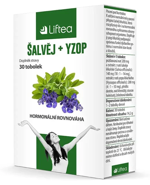 Liftea Šalvěj Yzop 30 tablet