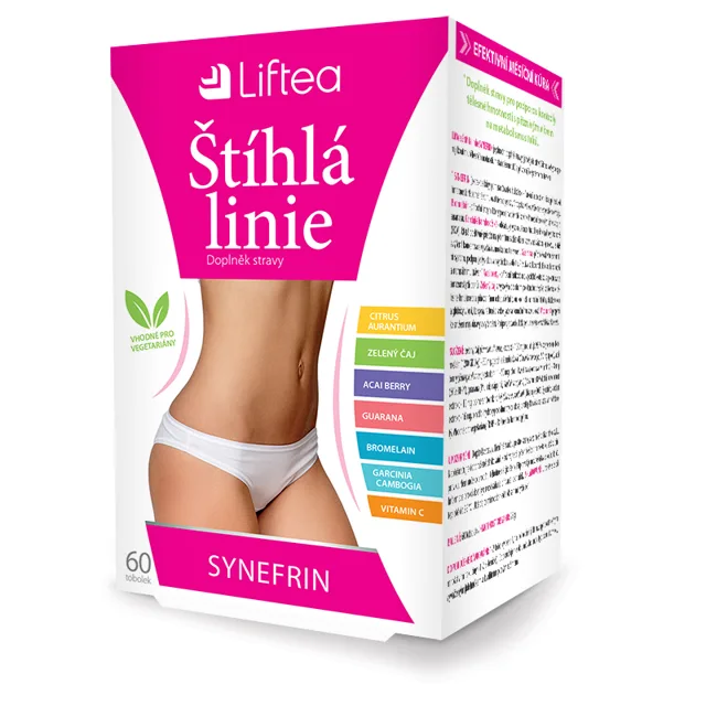 Liftea Štíhlá linie SYNEFRIN+, 60 tobolek