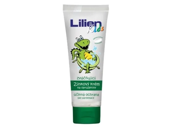 Lilien Kids zvláčňující zinkový krém na opruzeniny 100 ml