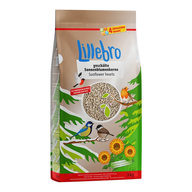 Lillebro slunečnicová semínka loupaná - 3 kg