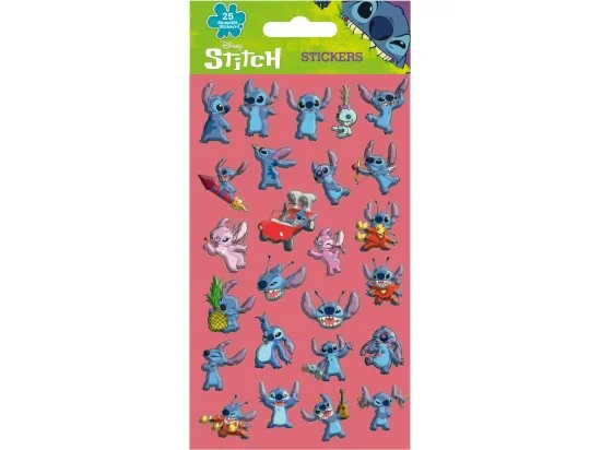 Lilo & Stitch 3D samolepky 25 ks